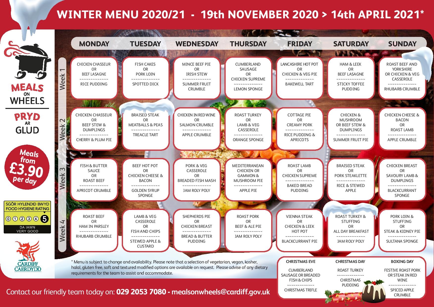 Cardiff Council on Twitter "Meals on Wheels Cardiff have some tasty