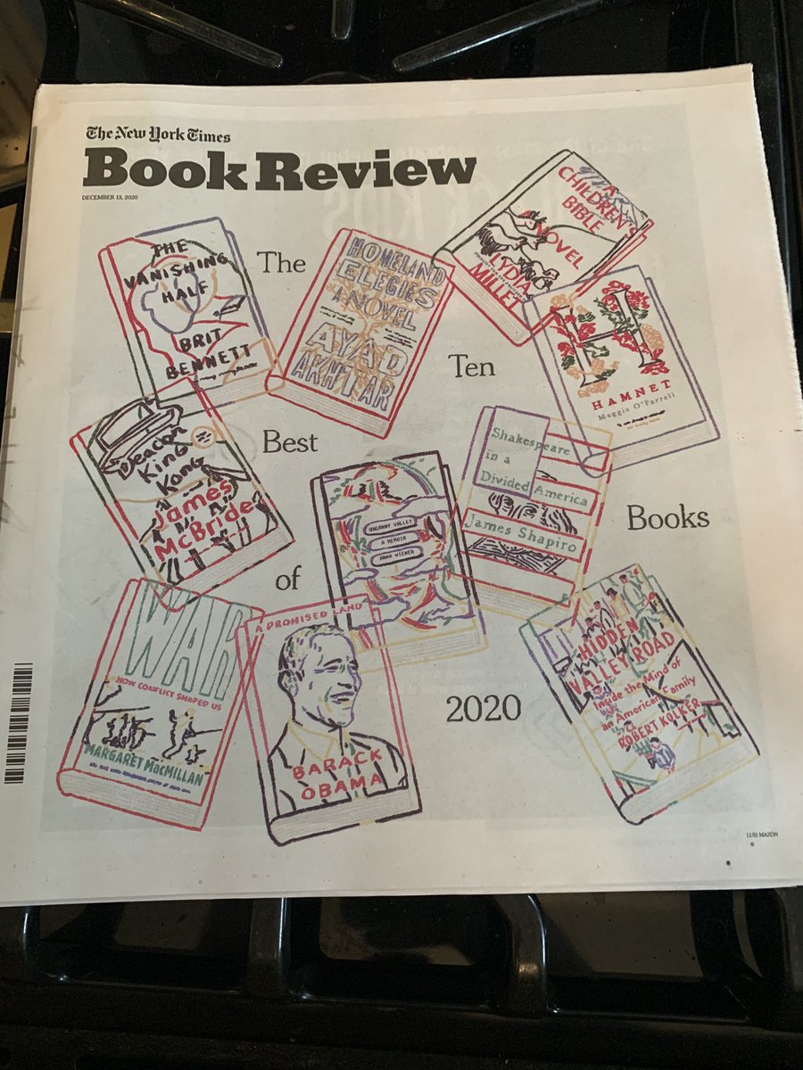 bobkolker's tweet photo. Today’s print editions of @wsj and @nytimesbooks are blowing me away. My deepest thanks to them both. https://t.co/9d0mYvLzzL