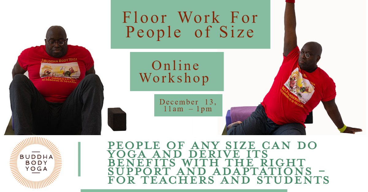BuddhaBodyNYC's tweet photo. Floor workshop on December 13 for #yoga teachers and students. https://t.co/bMnP2Vt5UT 

HAPPENING TOMORROW! https://t.co/TznxpW4Hqk