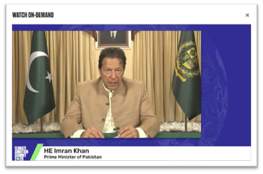 PM Khan had started by highlighting that Pakistan is the 5th most vulnerable country to the impacts of climate change. He then concluded: "So I assure you that Pakistan will be doing its best to make its contribution to mitigate the effects of climate change."6/