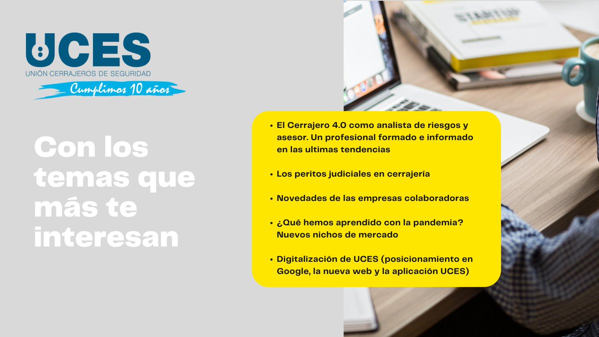 Asmace_Madrid's tweet photo. La federación española de #cerrajeros, #UCES, organiza el próximo sábado 19 de diciembre el primer encuentro #UCESvirtual
🗓️19 diciembre
⏰ 10.00-12.30
¡Con los temas que más te interesan!
#cerrajería https://t.co/ZeDMLp2Ncd