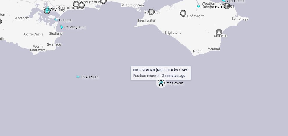 HMS Severn a Batch 1 OPV. Part of the Royal Navy Offshore Division https://www.marinetraffic.com/en/ais/details/ships/shipid:185986/mmsi:234623000/imo:9261334/vessel:HMS_SEVERN