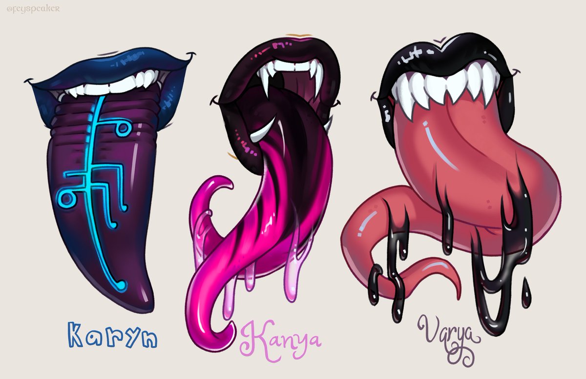 feyspeaker's tweet photo. monster mouth madness!👄 https://t.co/QeGShCYopQ