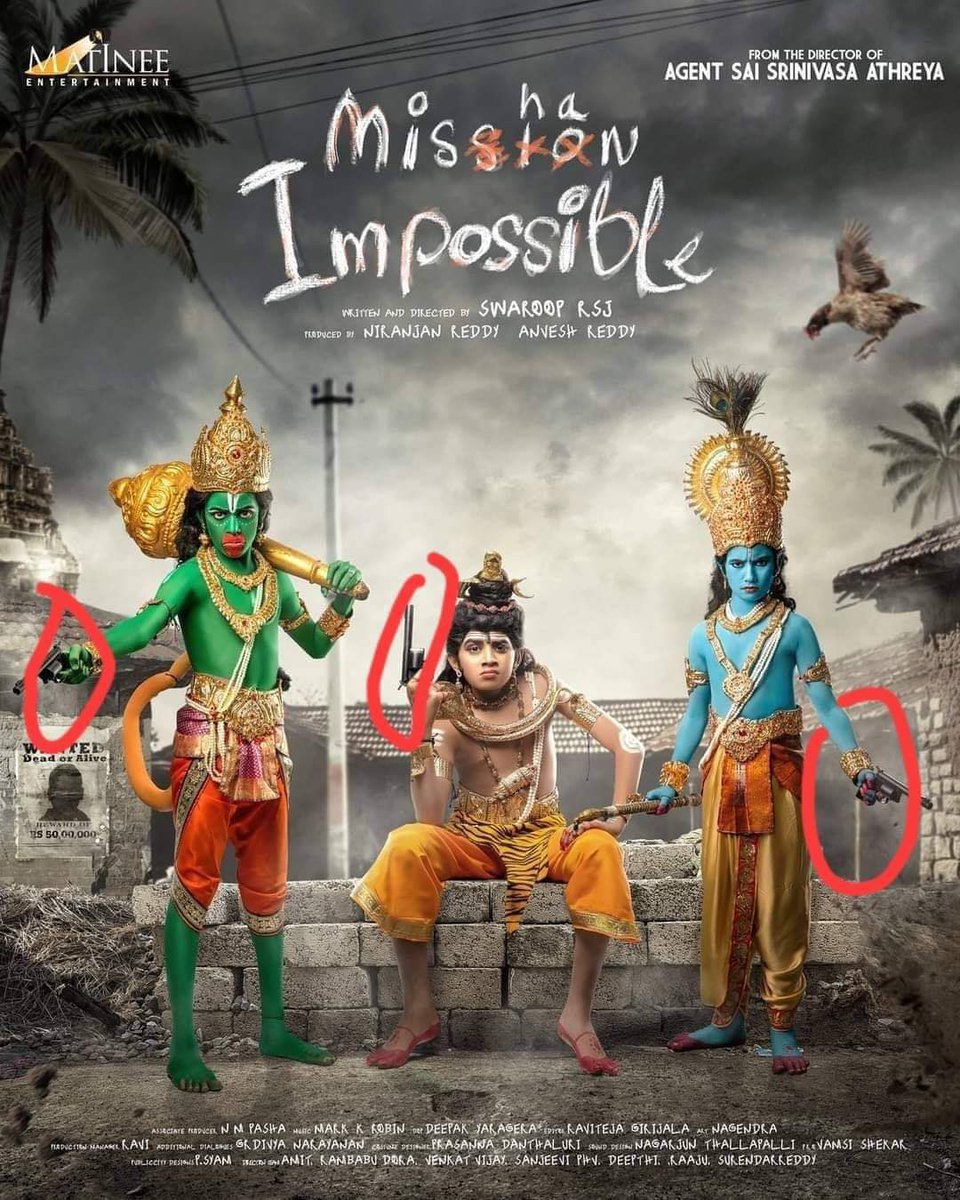 Hindus should not accept this apology ..
#MatineeEntertainment should be taken to courts for depicting Hindu Gods as terrorists..
How unashamedly anti hindu this bollywood mafia is!
No words to describe their vitriolic hatred for hindus