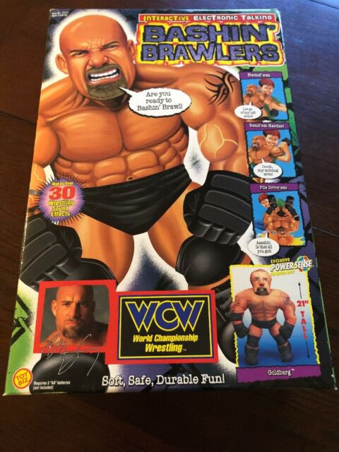 Then there’s the Power Basher’s which box looks just like Bashin Brawlers. Although the style is different can’t help but wonder if WCW was going to release another line in this 20” style