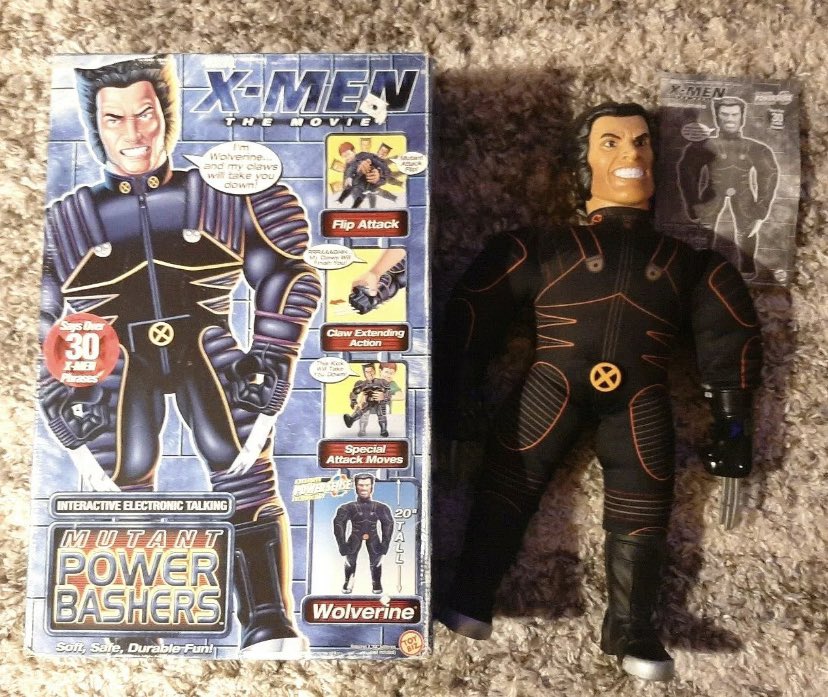 Then there’s the Power Basher’s which box looks just like Bashin Brawlers. Although the style is different can’t help but wonder if WCW was going to release another line in this 20” style