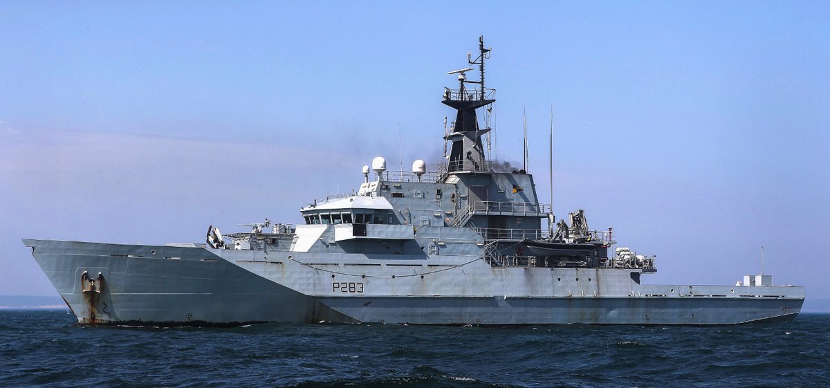 HMS Mersey a Batch 1 OPV. Part of the Royal Navy Offshore Division.  https://www.marinetraffic.com/en/ais/details/ships/shipid:186010/mmsi:234637000/imo:9261346/vessel:HMS_MERSEY