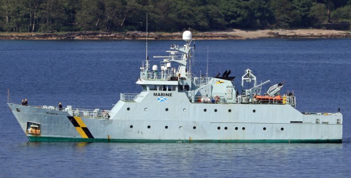 MPV Minna Scottish Fisheries  https://www.marinetraffic.com/en/ais/details/ships/shipid:203197/mmsi:235710000/imo:9266712/vessel:MINNA