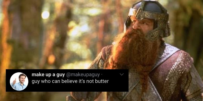 the fellowship as  @makeupaguy's tweets, a short thread.