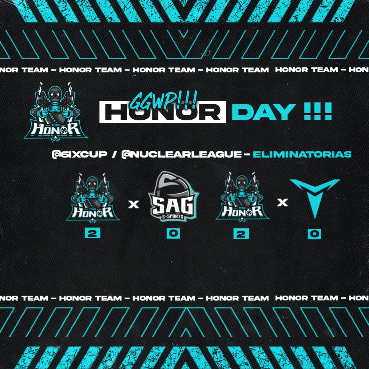 GG

Ontem(11/12) pela 6ixcup/NuclearLeague com nosso 2 squad conseguimos dois resultados positivos onde ganhamos da <a href="/truegamingofc/">truegamingofc</a> /SAG pelo resultado de 2x0. Agora é foco nas próximas fases!!!

#goHONOR🖤💙