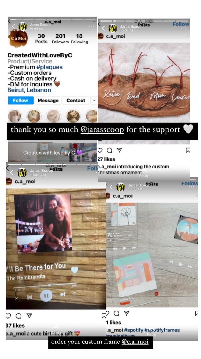 Camoi_'s tweet photo. thank you @jarasscoop for the support it means a lot 💗 #spotifyframes #vinyldesigns #vinylart #smallbusinessowner #smallbusiness #personalisedgifts https://t.co/7dqG982wBN