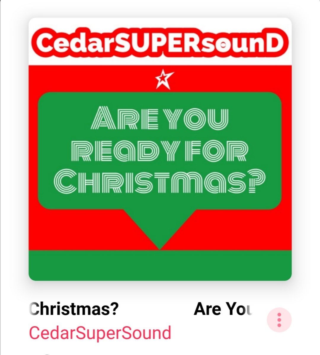 CedarSuperSound's tweet photo. @BBC6Music A Xmas song, really?? *eye roll*
We know, we know, but before dismissing the shameless plug, find out about these incredible musicians making up CedarSuperSound
https://t.co/oXBXtGrbsd
#musicability https://t.co/4zh0O3Ryvw
