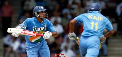 He was joined by U19 WC capt  @MohammadKaif who had just debut a series back. Yuvi showed game awareness as he made sure he took most of the strike in the early part of the partnership to give his friend and 1st capt a breather. The innings included..