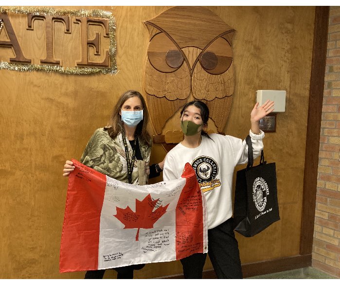Saying farewell to Mei (May) as she heads back to Arakawa-Ku, Tokyo. So grateful for the experiences shared between our local and international students. Thanks to ⁦<a href="/SCDSB_Schools/">Simcoe County District School Board</a>⁩ for these opportunities.