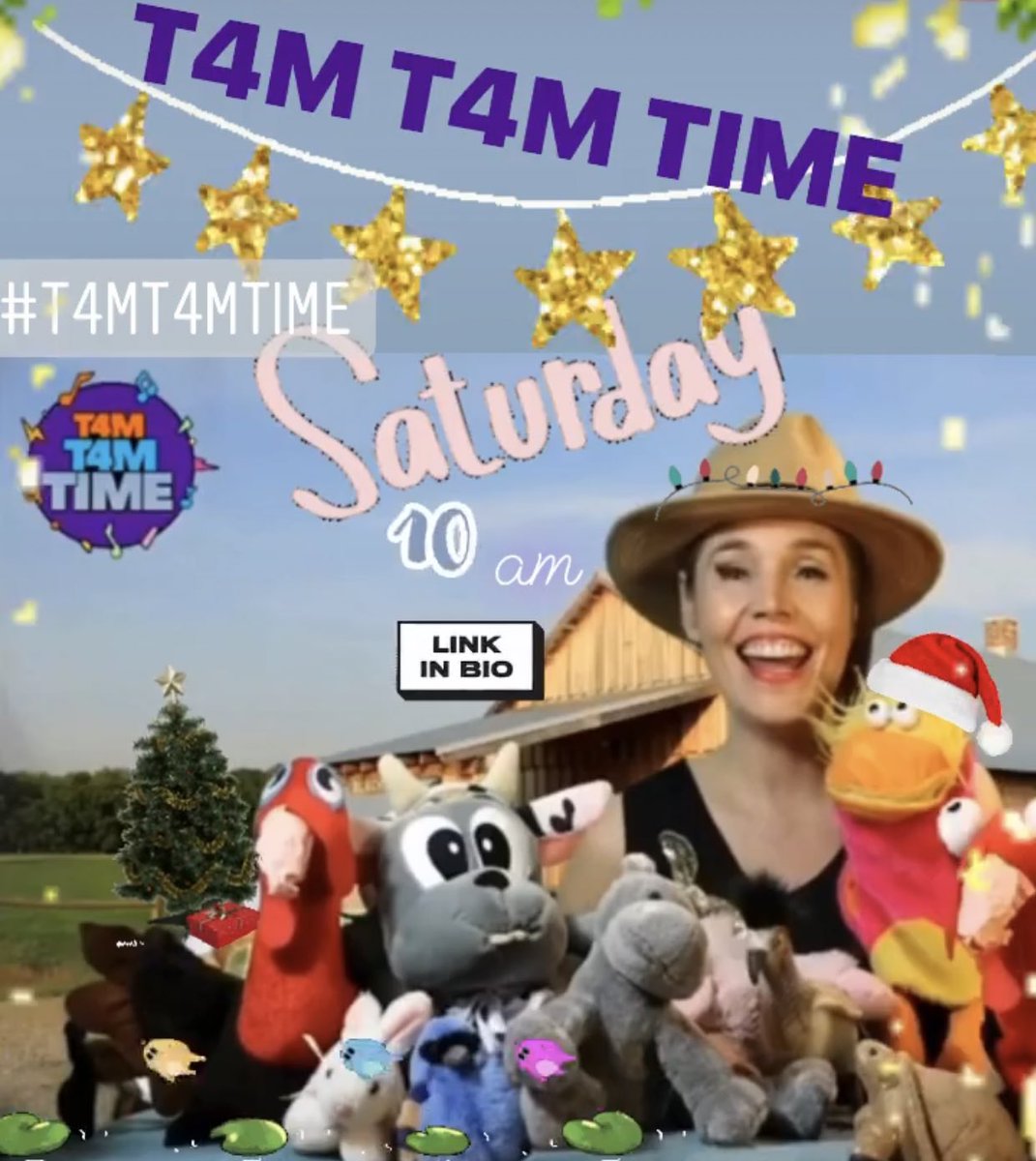TM4ri3music's tweet photo. Time 4 T4M T4M TIME!! Today @ 10 am PT https://t.co/3jN6cRweae. #fun #silly #puppetfun #livemusicians #holidaycheer #today #kids
@FrogRuthie @goldnbrownmundo https://t.co/3KtzSF5qmz