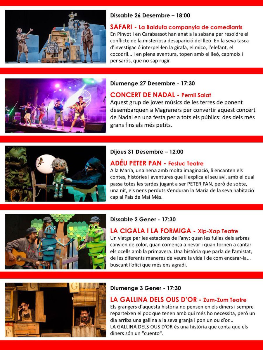 GarProjecte's tweet photo. Perquè la cultura és segura, perquè ens hem adaptat a les noves mesures i perquè volem celebrar un altre Nadal al teu costat♥️

👉🏻ENTRADES JA A LA VENDA, a la Cafeteria Lourdes o bé per WhatsApp 653 287 457👈🏻
🤟🏻 no et quedis sense✌🏼

✅🅕🅔🅜 🅒🅤🅛🅣🅤🅡🅐
✅🅕🅔🅜 🅑🅐🅡🅡🅘 https://t.co/gicg71kcg9