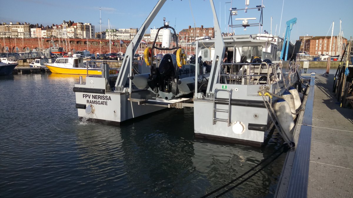 Nerissa Kent & Essex IFCA.  https://www.marinetraffic.com/da/ais/details/ships/shipid:4695879/mmsi:235116398/imo:0/vessel:NERISSA