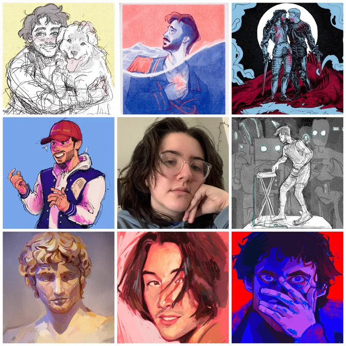a little late to the party but heres my updated #artvsartist2020 :-) 