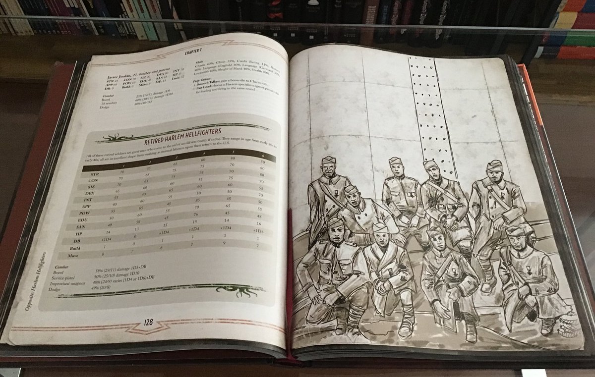 JC_Channel's tweet image. Nice, finally got my Harlem Unbound sourcebook for Call of Cthulhu. #NerdyThings