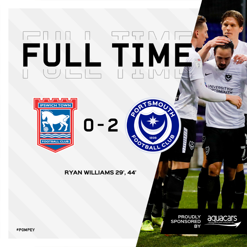 Pompey's tweet photo. 💼 Three points in the bag

#Pompey