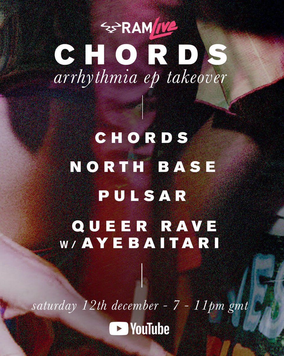 NORTH BASE (@northbaseuk) on Twitter photo TONIGHT <a href="/RAMrecordsltd/">RAM Records</a> Present RAMLIve with @_chords <a href="/NORTHBASEUK/">NORTH BASE</a> <a href="/pulsardnb/">PULS∆R</a> plus more 👉🏿 7-11pm m.youtube.com/c/ramrecords TONIGHT <a href="/RAMrecordsltd/">RAM Records</a> Present RAMLIve with @_chords <a href="/NORTHBASEUK/">NORTH BASE</a> <a href="/pulsardnb/">PULS∆R</a> plus more 👉🏿 7-11pm m.youtube.com/c/ramrecords