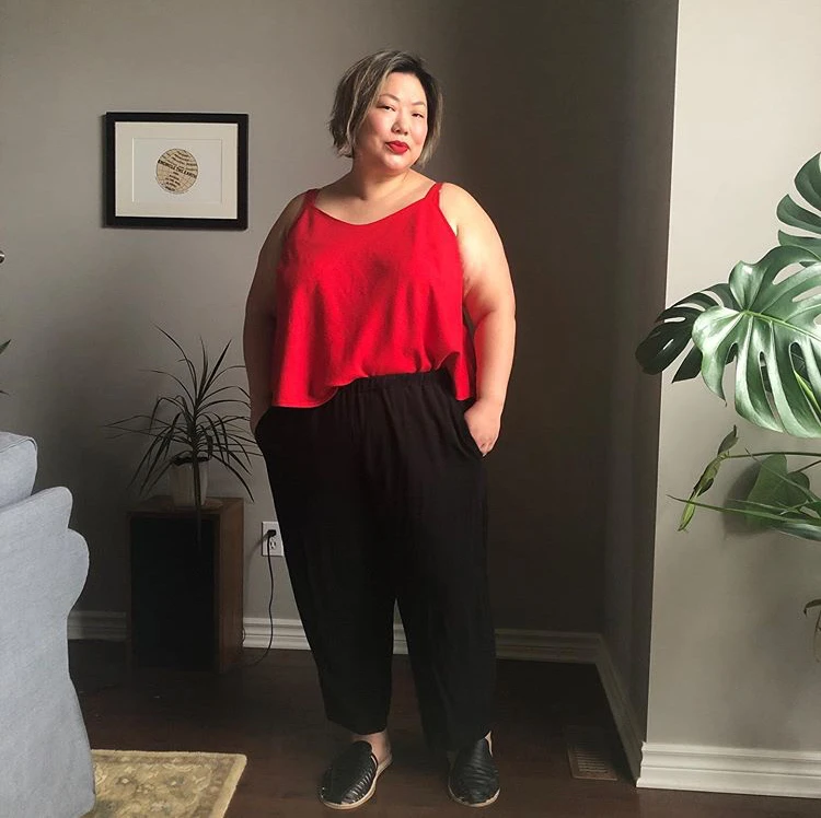 Muna and Broad - another plus size focused company! All patterns are available in 44-64" bust sizes, and they're working on adding some smaller sizes, down to a 40" bust.  https://www.munaandbroad.com/&nbsp;