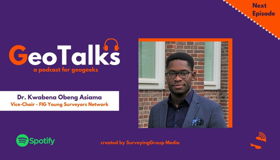 geospatial_next's tweet photo. 🔥New Episode Alert! #006: FIG &amp; Young Surveyors Network , with Dr. Kwabena Obeng Asiama /FIG Young Surveyors

#FIG #figyoungsurveyorsnetwork #figyoungsurveyors #surveyinggroup #survey #surveying #geotalks #surveyinggroup #geomaticengineer #surveyors #geospatialanalysis https://t.co/ZwX1pzncI4