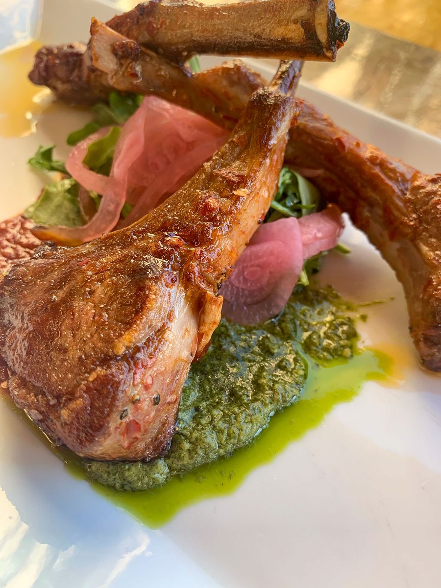 PotRoastPinot's tweet photo. Share something special with someone special.

We have delicious shareables like our Brussels Sprouts, Lamb Lollipops, Potato Tots and more that are perfect to pair with a bottle wine or a few cocktails.

We're open tonight from 5PM to 9PM and look forward to seeing you. https://t.co/bLR5Tvx8XV