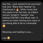 Photo by BlackMenHealing (@healing_men)