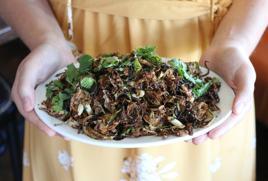 BeausGrillery's tweet photo. Lazy days call for Crispy Brussels on the couch 😊 Order your favorite apps and entrees for pick-up or delivery! Learn more at: https://t.co/GzfsTEYVV2 https://t.co/hDeq2YFOkH