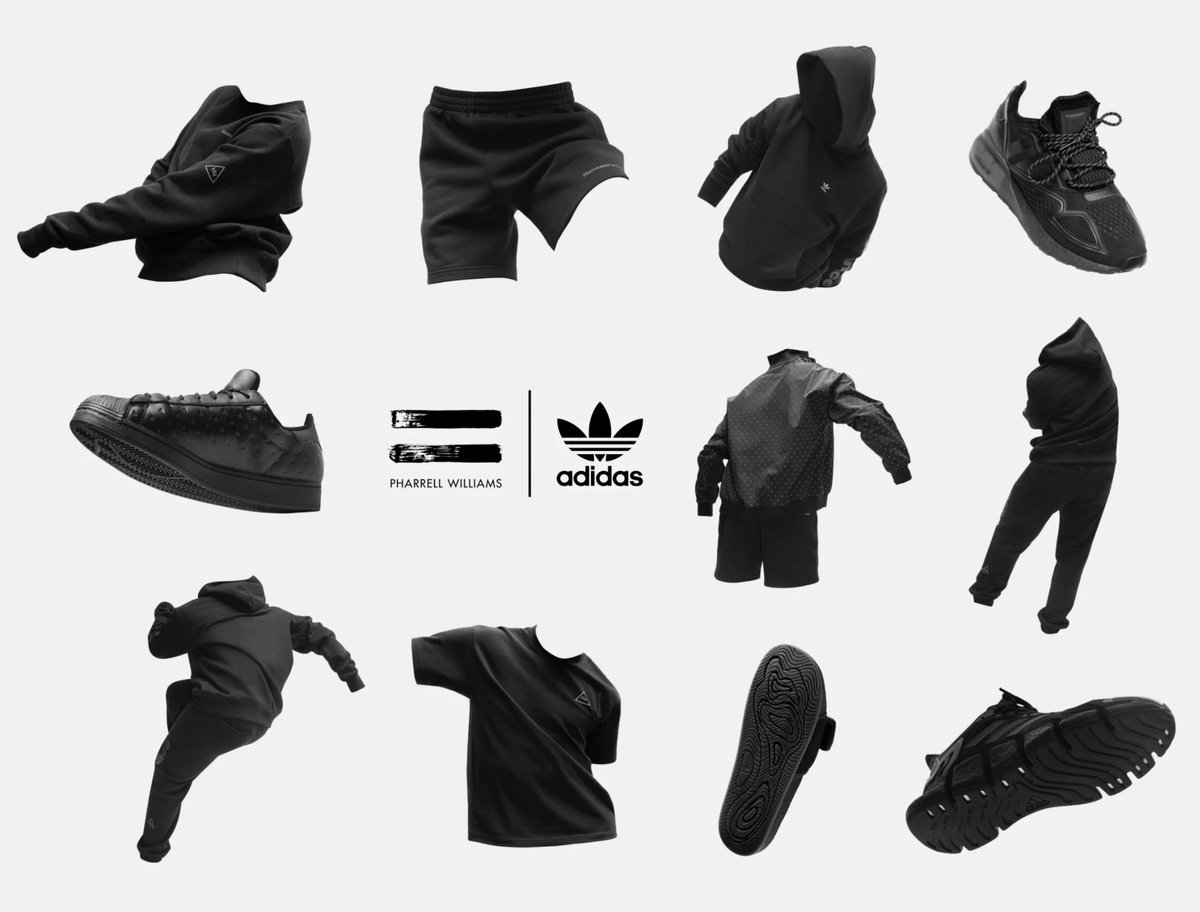 Ad: Pharrell x adidas 'Triple Black' Collection almost live

SHOP =&gt; bit.ly/378ECCy