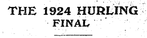 The Dubs won the game by 5-3 to 2-6 — Holland got two of the goals, while the others were scored by Tom Barry, Garret Howard & Willie Banim.10/18