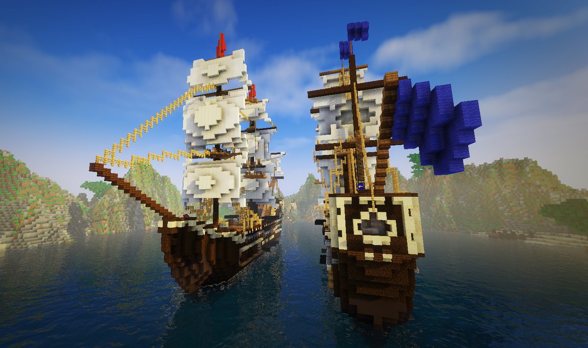 Unitale_MC's tweet image. Nouvelle map Sheepwars "Corsair" est disponible en public !

Une magnifique bataille de pirate⚔️
Deux nouveaux moutons 🐑 sont disponibles "Piqueur" et "Anehilation" 

Que pensez-vous de cette nouvelle map et des nouveaux moutons ?