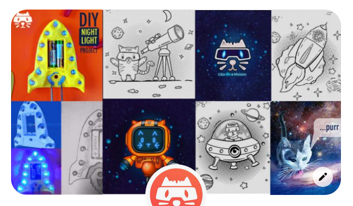 catsonamission's tweet photo. Look! its our Pinterest channel! https://t.co/RnuklMT3vW
#cats #kids #space #DIY https://t.co/3ySbAYkuRB