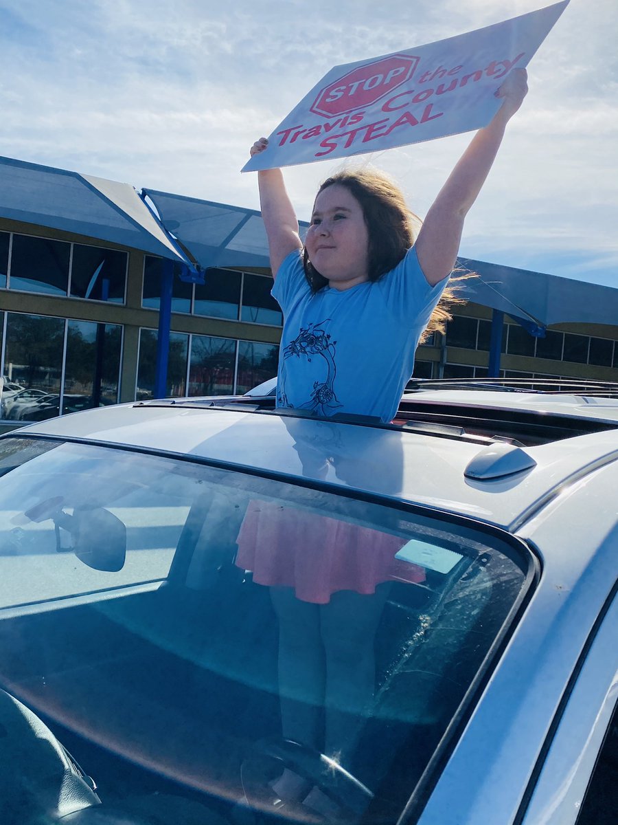 yourminuteisup's tweet photo. Teaching my daughter what’s going on right here in our own county. #DanaGate #StopTheSteaI2020 https://t.co/z2PZTJnsej