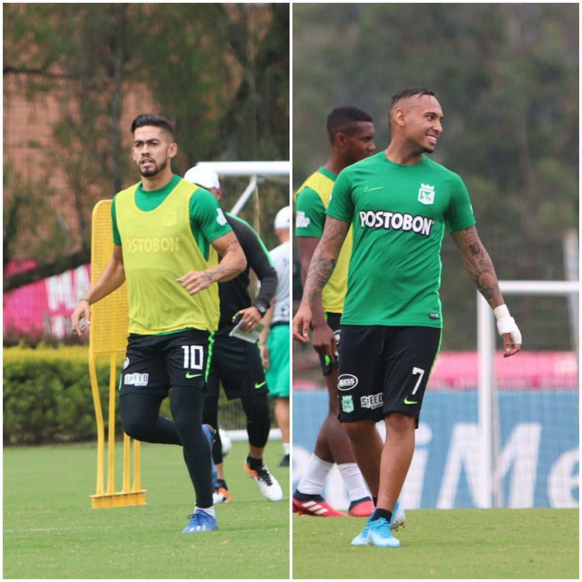 JuanDavidVerdo2's tweet photo. Dรฉjeme soรฑar con que estos dos #CRACKS el aรฑo que viene serรกn la mejor dupla del #FPC #RIFLECITOANDRADE #JARLAN #MUCHOTALENTO #ATLETICONACIONAL #VERDETEAMO #UNNUEVOCOMIENZO #VOLVEREMOSMASFUERTES ๐ณ๐ฌ๐ณ๐ฌ๐ณ๐ฌ https://t.co/2Wzi9mTnR1