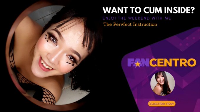 CUM INSIDE this weekend with a smile at FUNcentro and enJOI a big load of premium pics &amp; clips for free<a href="/tag/feedmyfans"class="tags"><span>#feedmyfans</span></a>