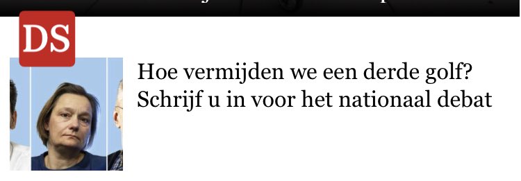 christaelman's tweet photo. ⁦@destandaard⁩ ter info: deze link werkt niet, gisteren ook niet https://t.co/wY4ElSdJdH