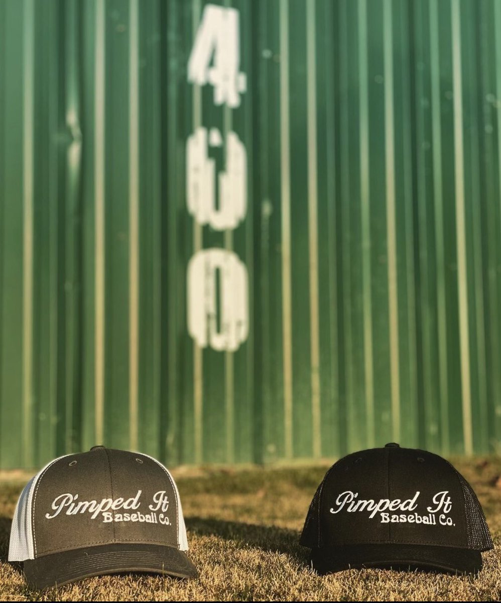 One of my buddies started this brand. If you are a heavy hitter, start the 2021 season off right with one of these hats! DM for order details if you are looking to make pitchers think twice when they see you in this lid! <a href="/Pimped_It/">Pimped It Baseball Co.</a>