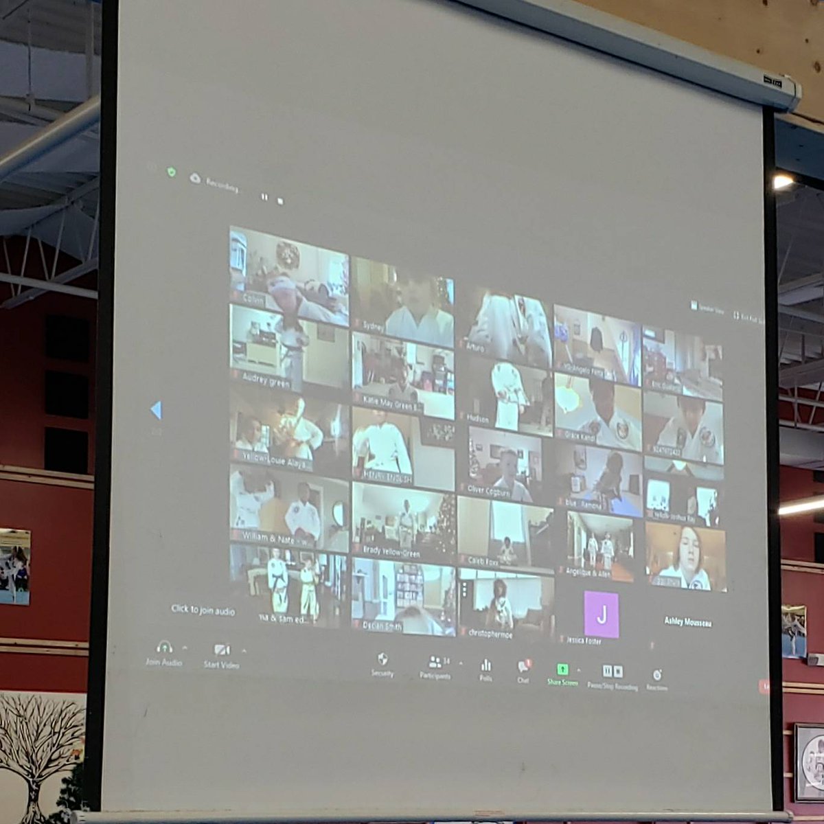 The virtual portion of December testing has begun!