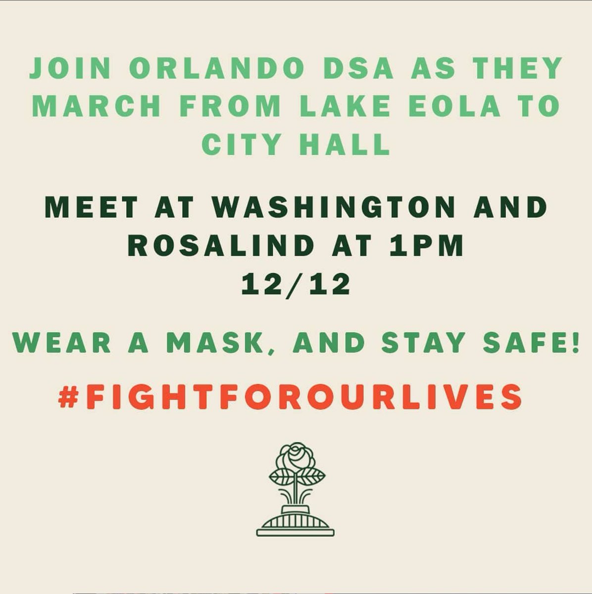 Today across the nation we will #FightForOurLives for the #GreenNewDeal & a #PeoplesBailout amidst this pandemic. Flyer below