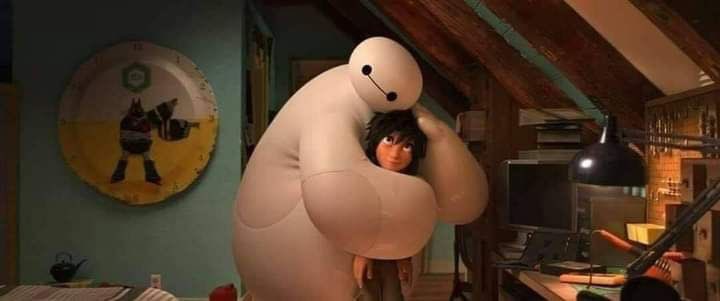 - "بوسعك أن تبكي، فـ البكاء ردة فعل طبيعية عندما تتألم." 

- Big hero 6.