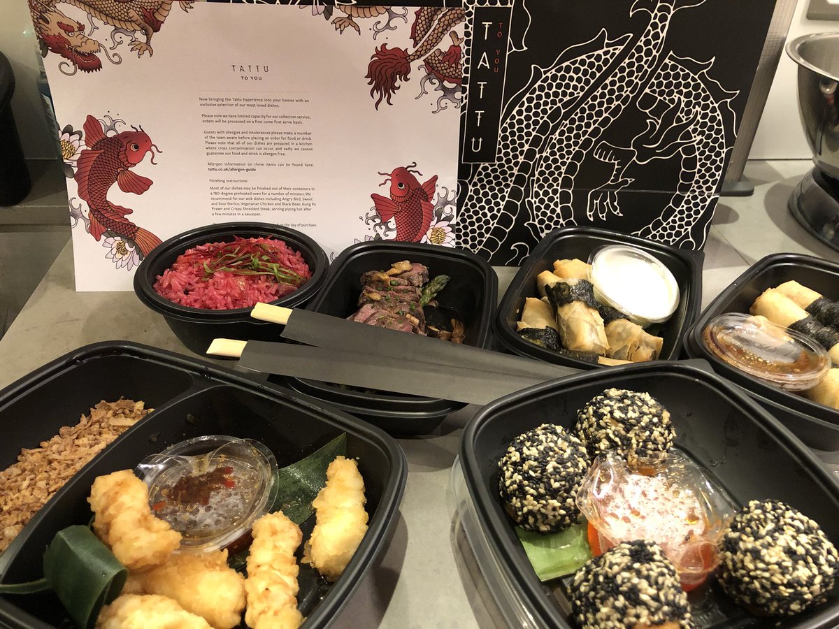 PennyJBarr's tweet photo. My star dish from @TattuRestaurant - excellent Thai-style crispy monkfish with lime, shallots and lemongrass. And high praise for the caramel soy beef fillet and the lobster toast 🦞🌶 👏 And a bottle of @drloosenwines Grey Slate Riesling.
#deliciousdecember
@HardensBites https://t.co/EDzSzW5qhG