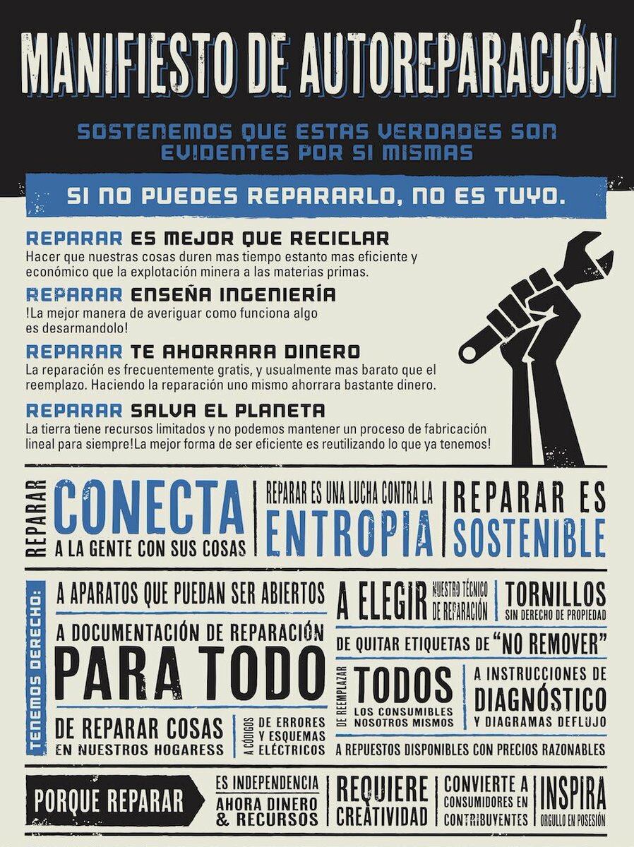 cifppicofrentes's tweet photo. Os presentamos..😊¡Nuestra Biblioteca de Herramientas #FixPoint!
🛠️Alta como usuarios de alumnos y profes del centro.
🔨Donación y préstamo de herramientas.
🔩Fabricación y reparación de elementos,desarrollando habilidades.
❗Cómo mola reparar❗👇
https://t.co/oUjCiJZrNR https://t.co/8CnpDNkovz