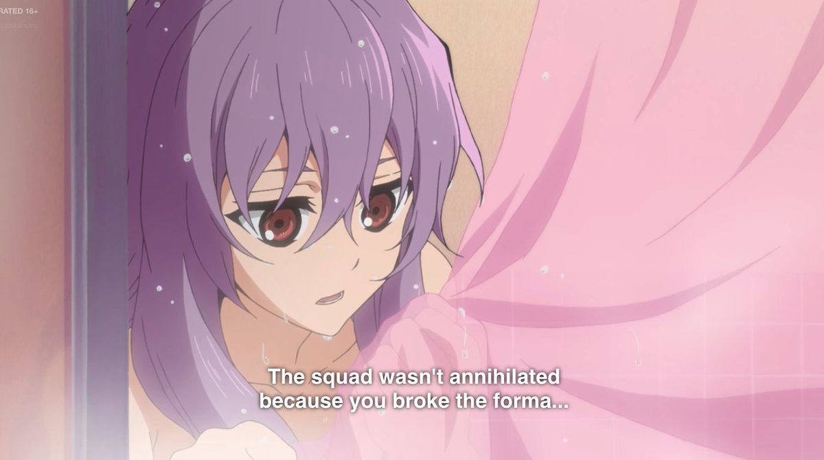 even though shinoa’s bad at comforting, we actually see her try to comfort people twice. and there’s a recurring theme in both scenes: guilt.