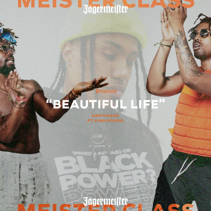 JagermeisterUSA's tweet photo. The official #MeisterClass singles are OUT NOW! @earthgang collaborated with both @ashiakarana and @kinghoodieraps. Tracks are 🔥🔥 🔥
EARTHGANG X ASHIA KARANA - "TEARS OF JOY": https://t.co/3BNZlMDPah
EARTHGANG X KING HOODIE - "BEAUTIFUL LIFE": https://t.co/DaHpE0ZX7a https://t.co/7kFcvhULuB