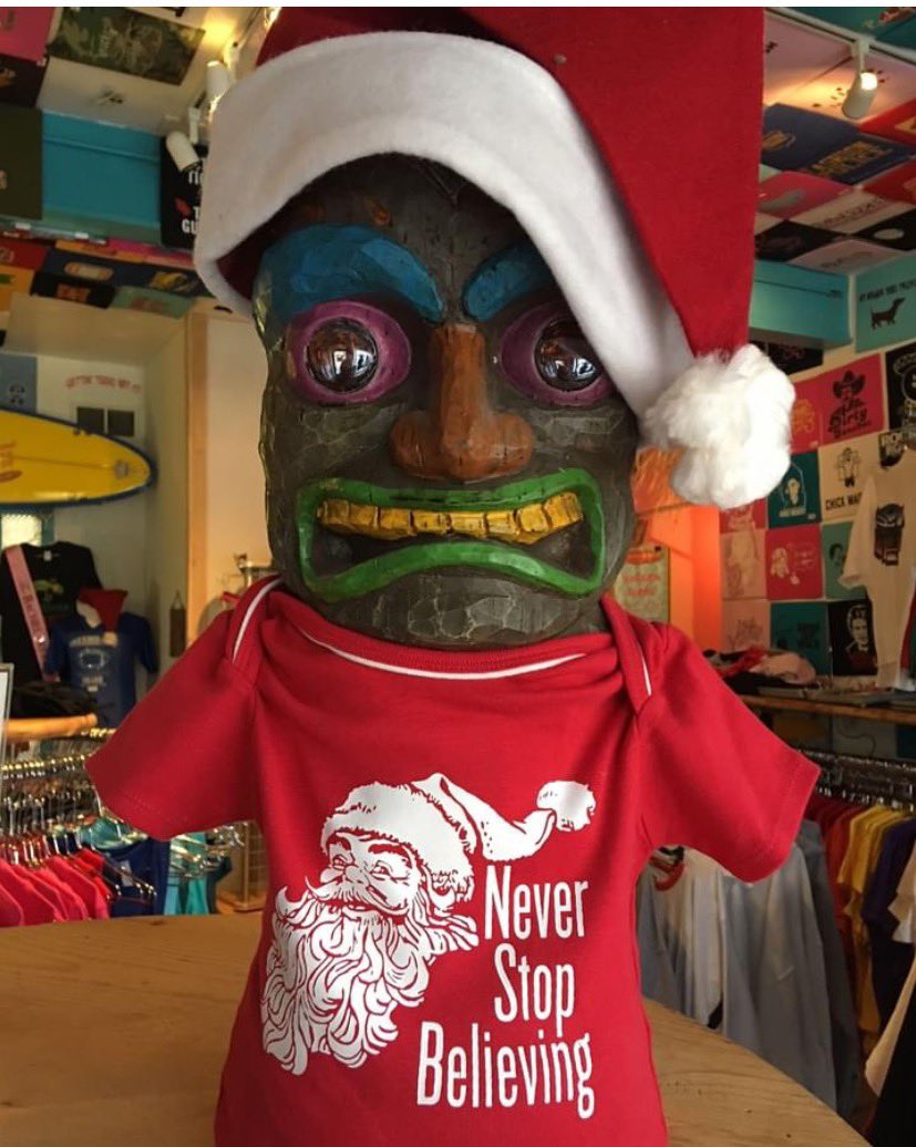 teekihut's tweet photo. Our customers have been bringing in some great designs so far this holiday season! 🎄 Here are just a few of our favorites, one of which we liked so much that we decided to make our own for Mr. Teeki! 

#teekihuttees

SHOP NOW >>https://t.co/l2ZHj0qagG https://t.co/VVN66aFQ1A