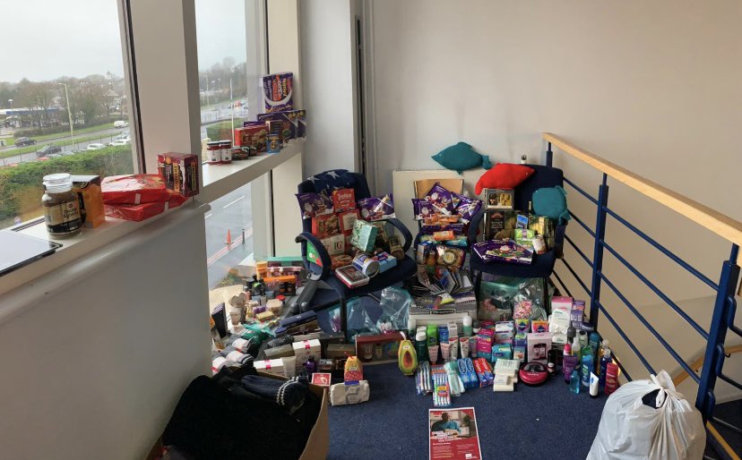 SarahLDaviess's tweet photo. Huge thanks to all departments in #JSIU who have been donating items to our collection to give to Crisis for Wales for the homeless. The generosity is amazing. Thank you @PhilSparrow_SWP @gwentpolice @swpolice https://t.co/qZG55OloNj