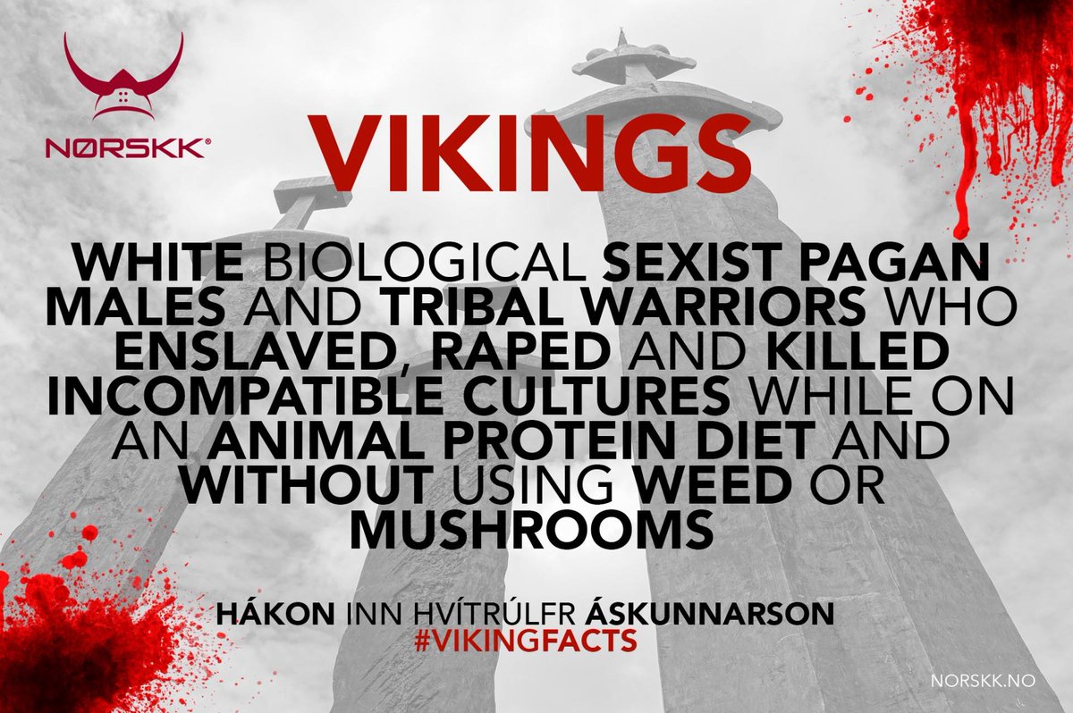 I'm bored, let's shit on some Thoraboo bullshitVikings were anyone who raided and pillaged, it is a word that could just as easily be translated to "Pirate" or "Raider". Many were secular in thought and action, and they traded peacefully with many "incomparable cultures"