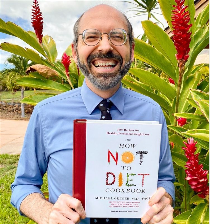 ACLifeMed's tweet photo. Congratulations to Michael Greger, MD, FACLM, DipABLM, on his new cookbook: The How Not to Diet Cookbook. Now available for sale and great for gifting!

Learn more: @nutrition_facts. 

#LifestyleMedicine #hownottodiet https://t.co/GgL1Jwo9P3